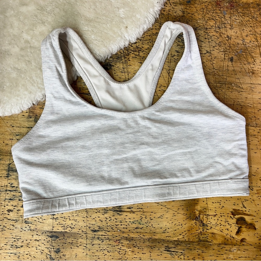 !FINAL CHANCE! One Step Ahead Light Gray "Essential Bra"